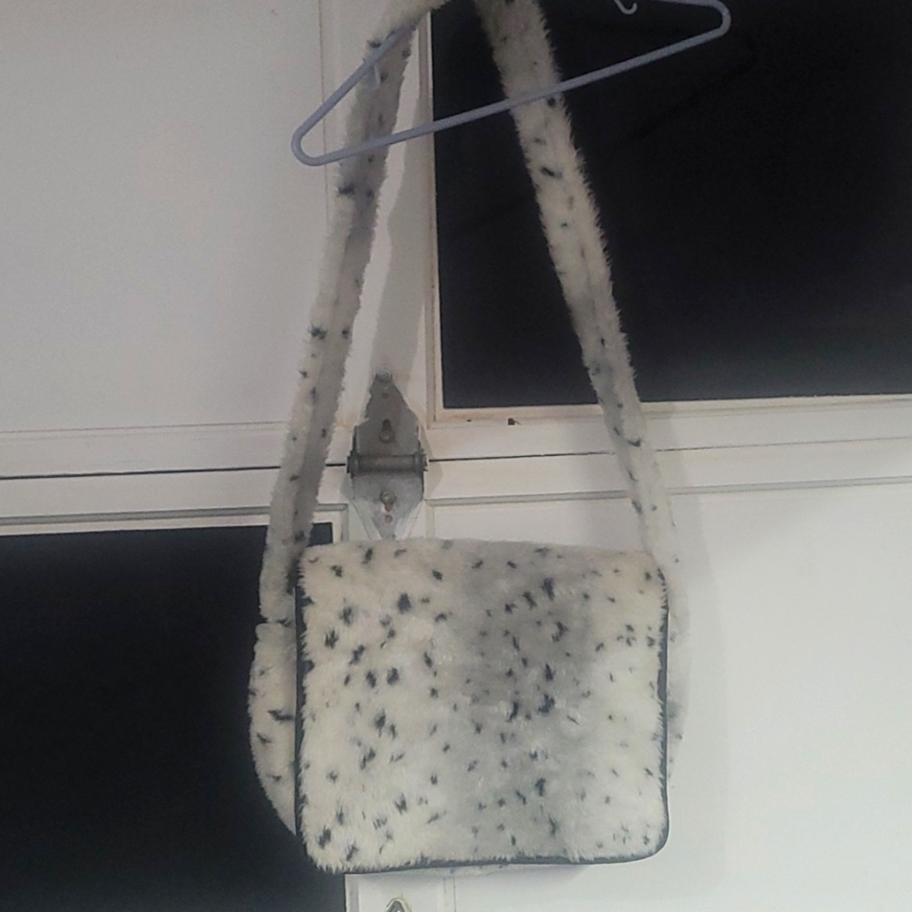 Furry Crossbody & matching wallet